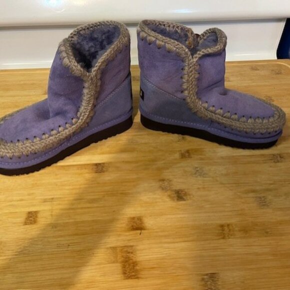 Mou Purple 18 Sheepskin Boot - Size US 5 / 6 - EU 36 - Picture 14 of 16